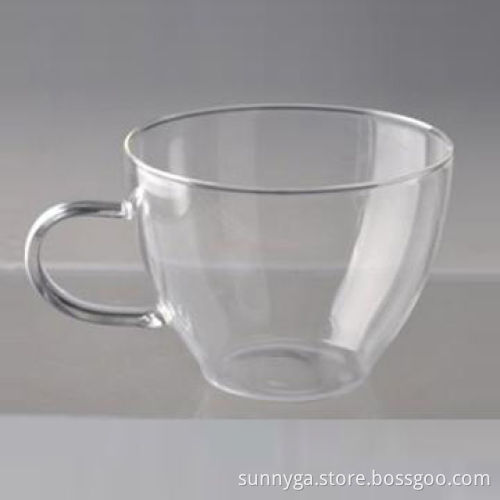 High-borosilicate Double Wall Glass, 580mL Capacity, 118mm Top Diameter